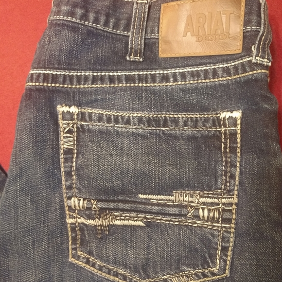 Ariat M4 Low Rise Boot Cut Jeans 40x32 • 5 Pocket - Picture 6 of 7